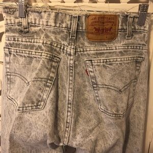 Vintage 1970s Levi 505 Acid Wash Jeans W 30” L 36”
